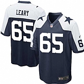 Nike Men & Women & Youth Cowboys #65 Leary Thanksgiving Navy Blue Team Color Game Jersey,baseball caps,new era cap wholesale,wholesale hats